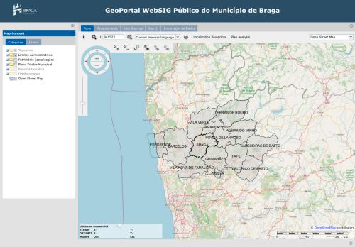 CM Braga: Geoportal WebSIG