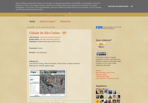 Mapas na Web - Brasil