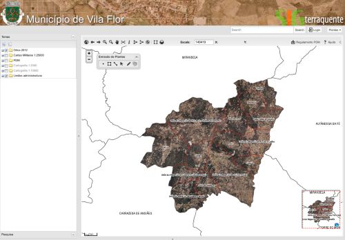 CM Vila Flor: Geoportal
