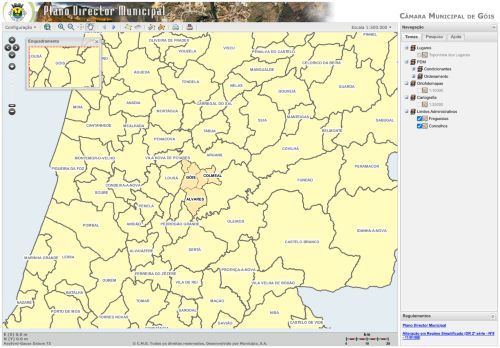 CM-Góis: Cartografia digital do PDM